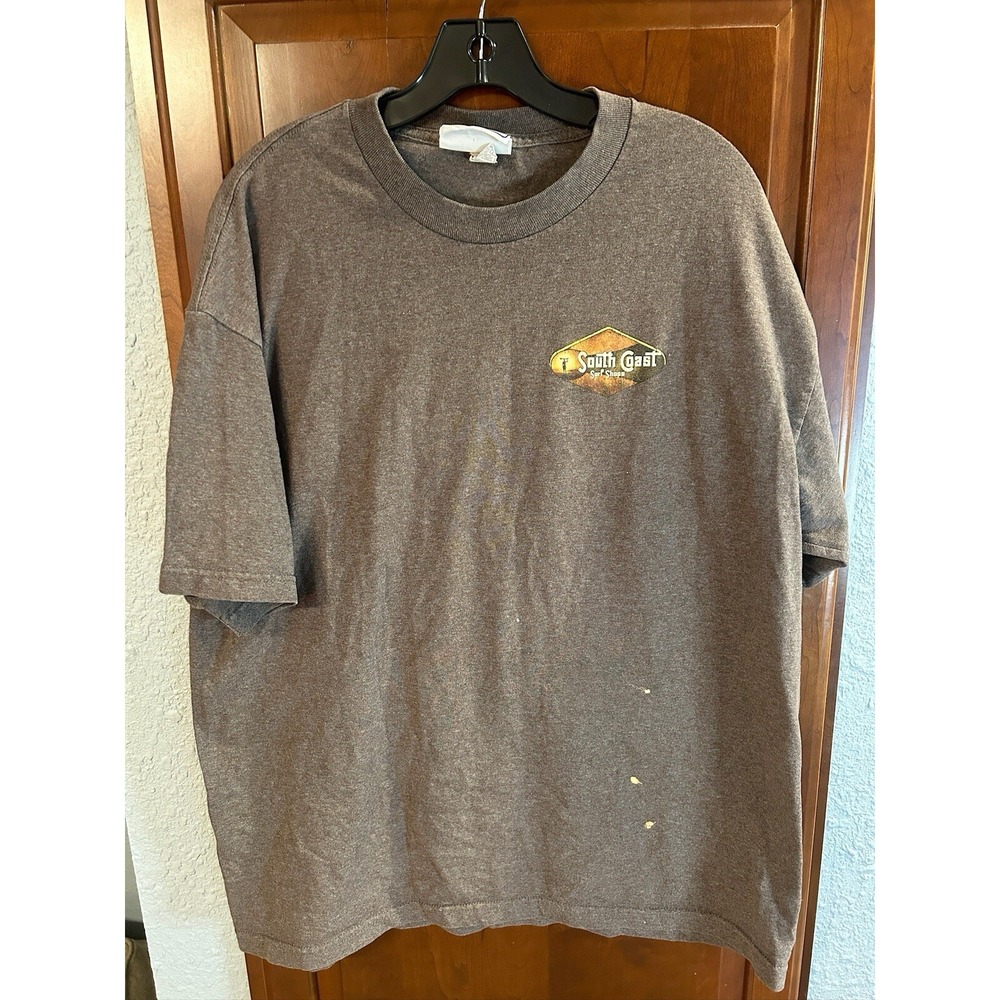 South Coast Surf Gray Classic XL T Shirt Soft Vintage San Diego See Description